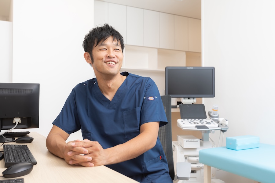 診察の様子